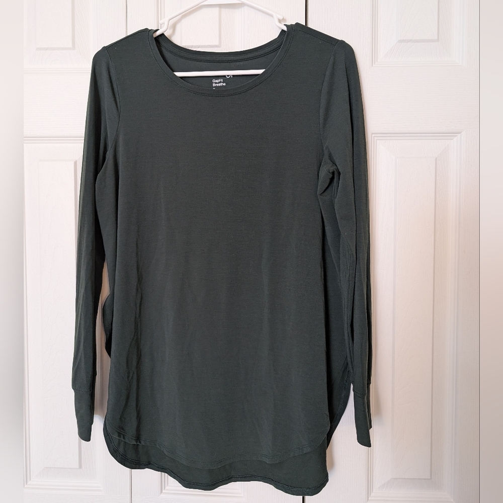 Gap Fit Deep forest green tunic